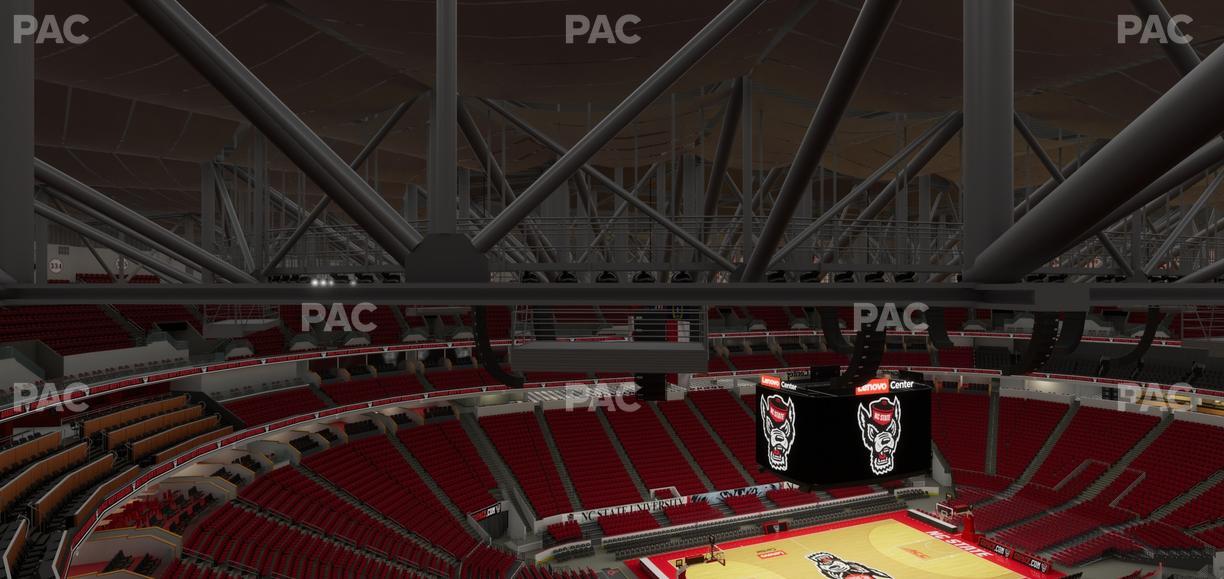Lenovo Center - Section 328 Seat View