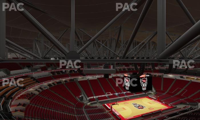 Lenovo Center - Section 328 Seat View