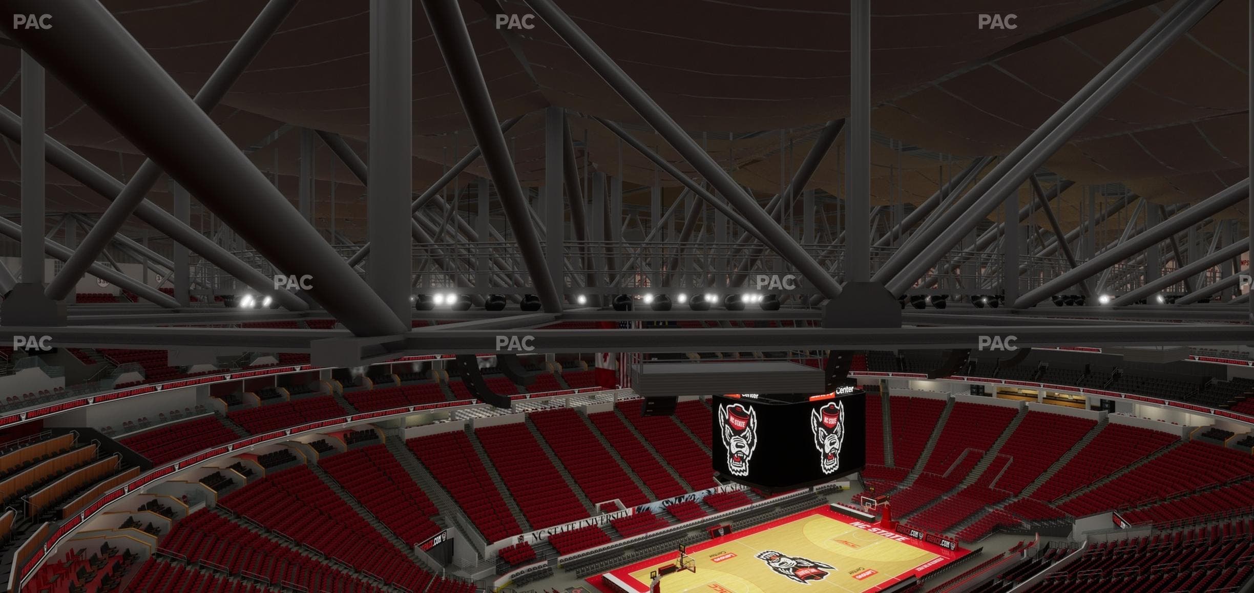 Lenovo Center - Section 329 Seat View