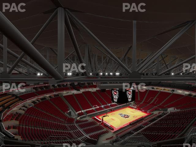 Lenovo Center - Section 329 Seat View