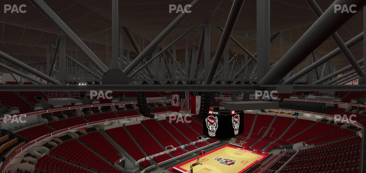 Lenovo Center - Section 330 Seat View