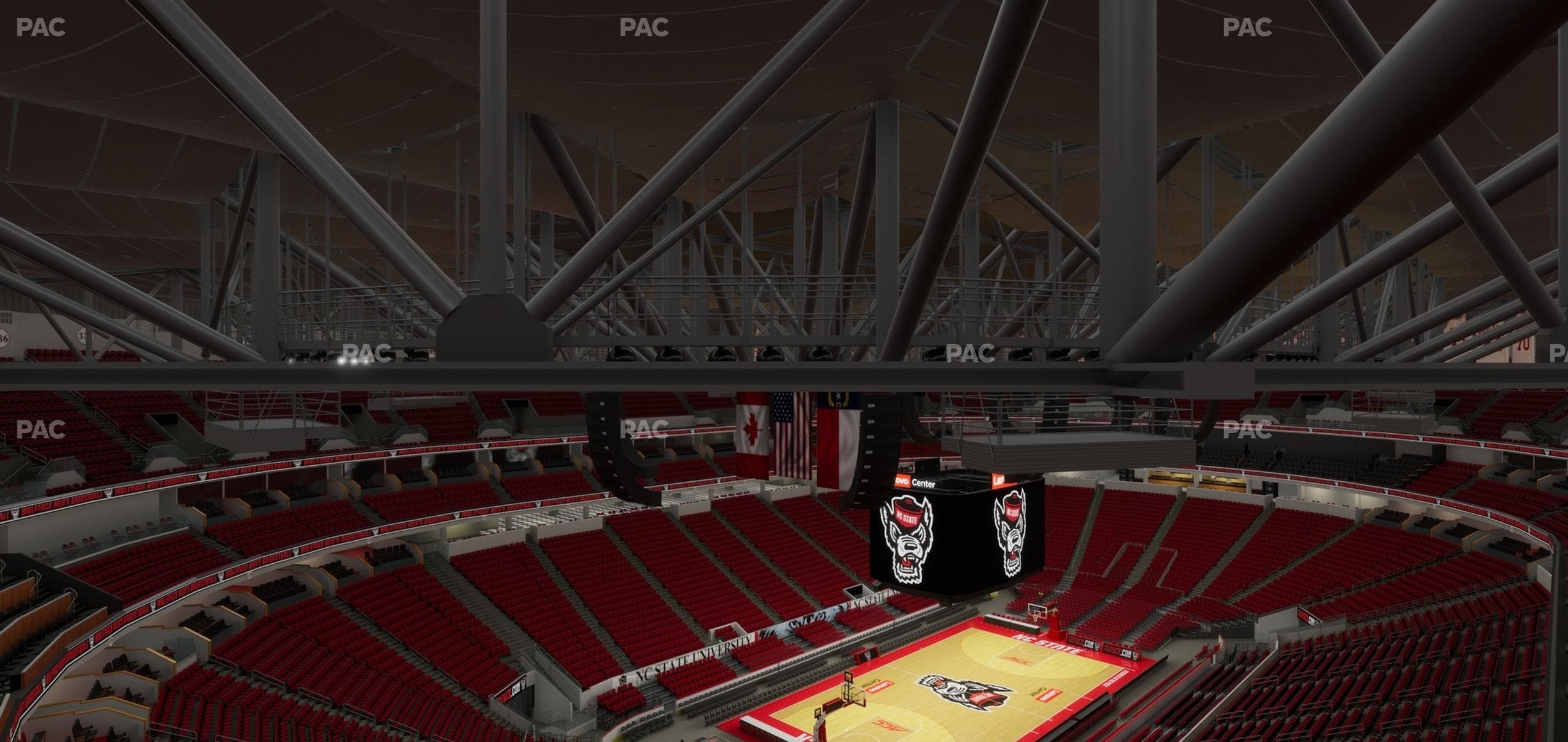 Lenovo Center - Section 330 Seat View