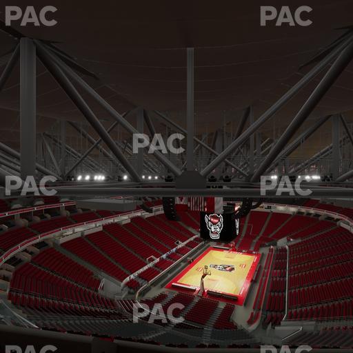 Lenovo Center - Section 332 Seat View