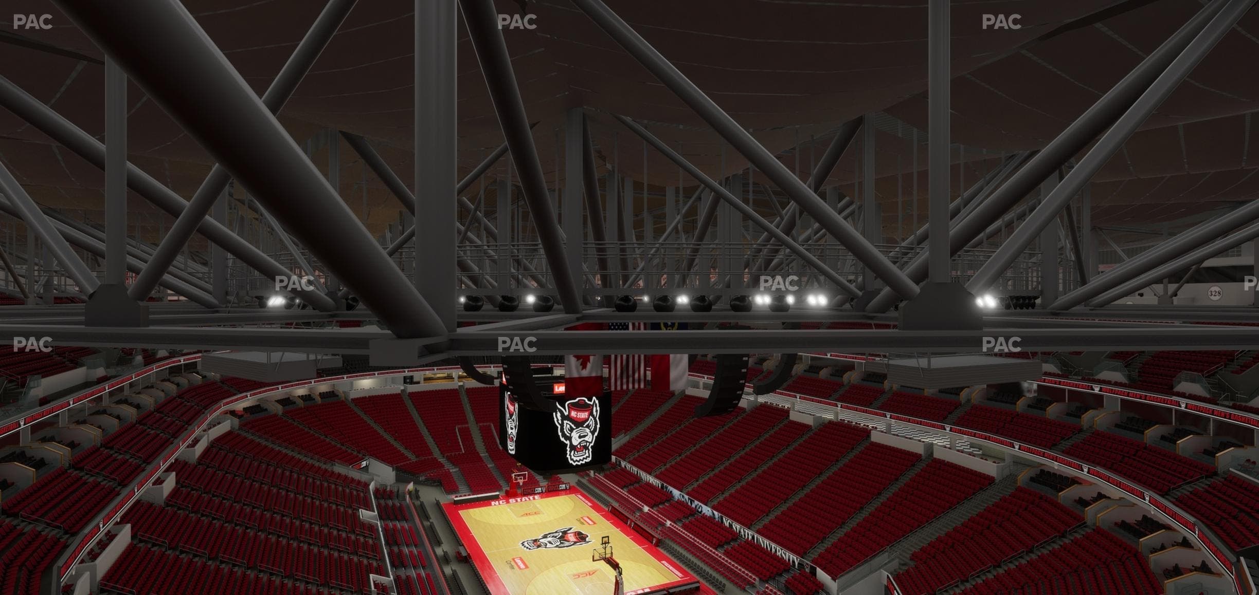 Lenovo Center - Section 334 Seat View