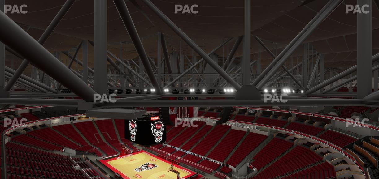 Lenovo Center - Section 336 Seat View