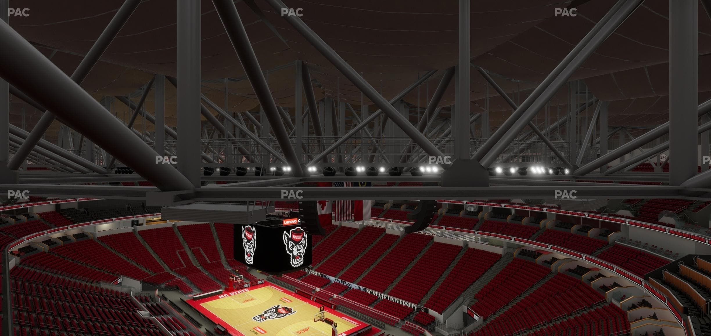 Lenovo Center - Section 336 Seat View