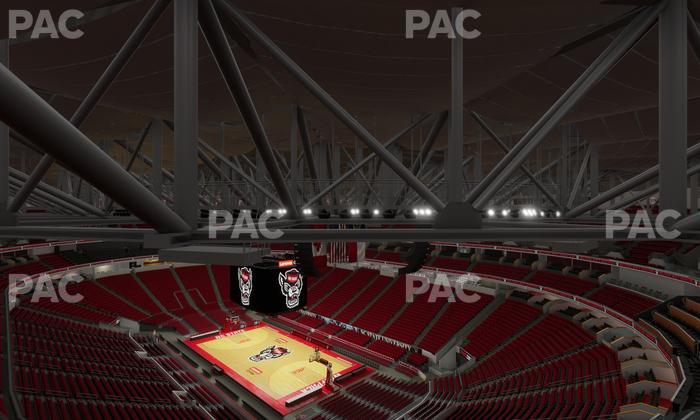 Lenovo Center - Section 336 Seat View