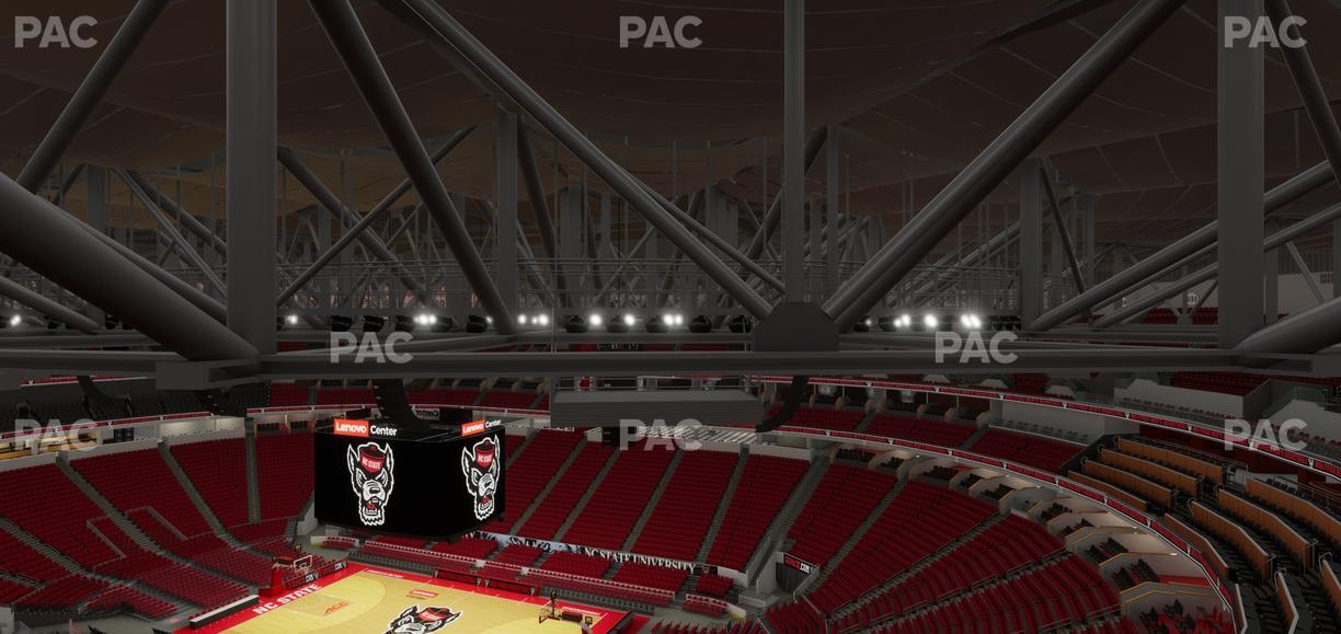 Lenovo Center - Section 338 Seat View