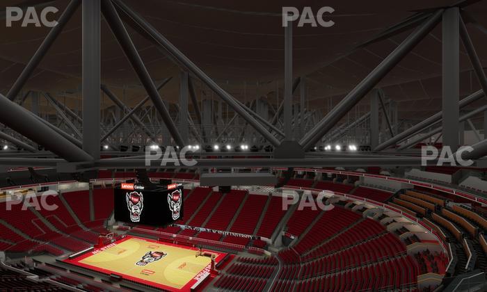 Lenovo Center - Section 338 Seat View