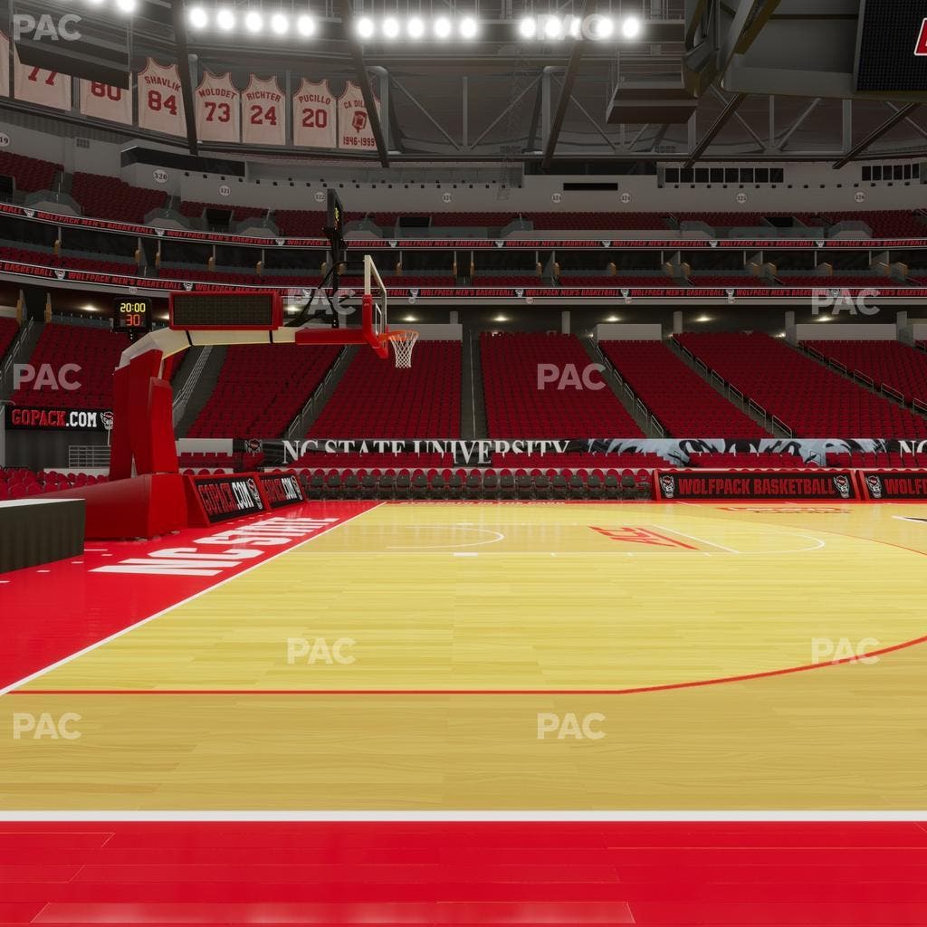 Lenovo Center - Section Courtside 1 Seat View