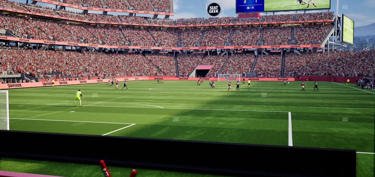 Levi's Stadium - Section 101 Seat View