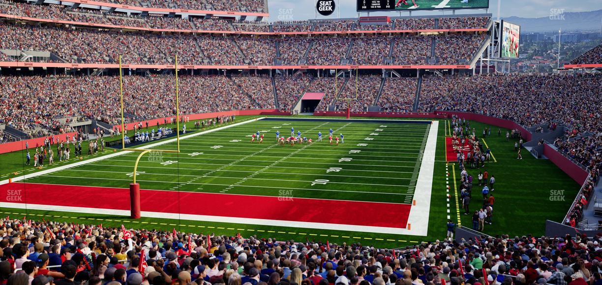 Levi's Stadium - Section 101 Seat View