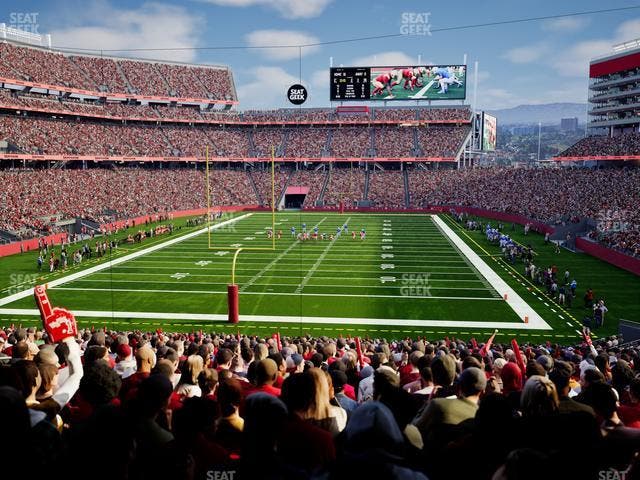 Levi's Stadium - Section 102 Seat View Levi's Stadium - Section 102 Seat View