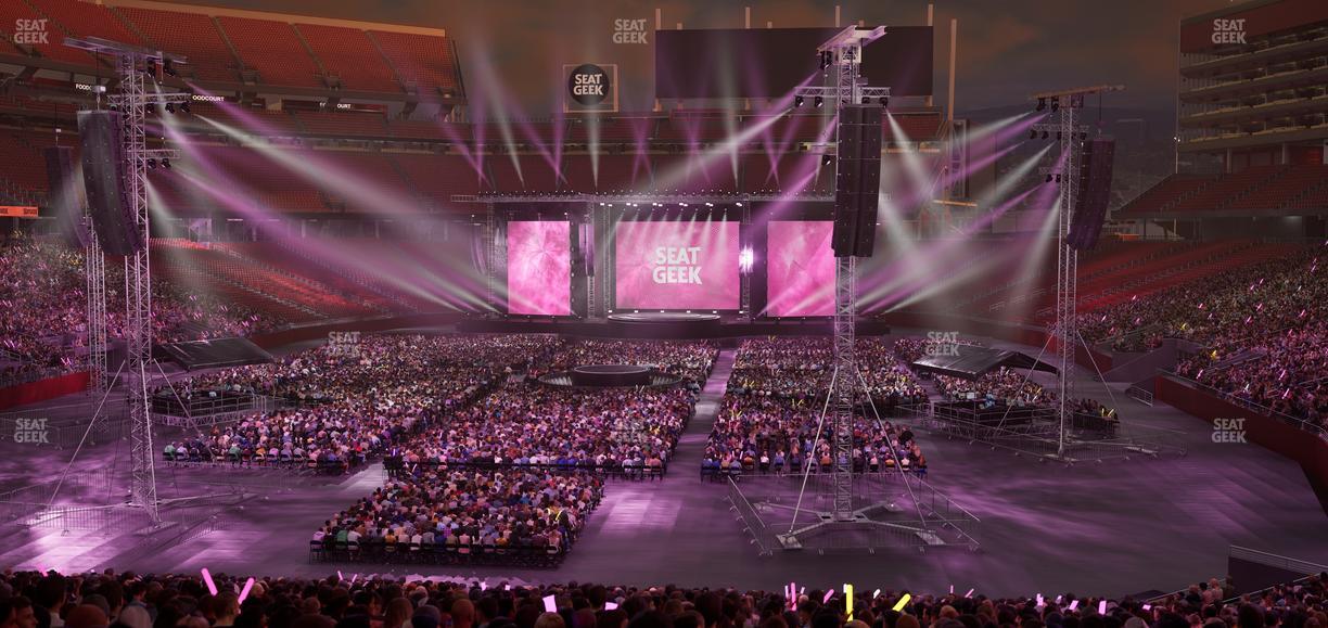 Levi's Stadium - Section 102 Seat View