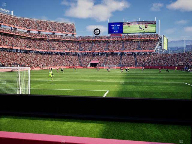 Levi's Stadium - Section 102 Seat View