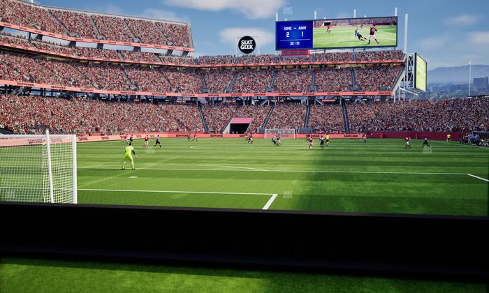 Levi's Stadium - Section 102 Seat View