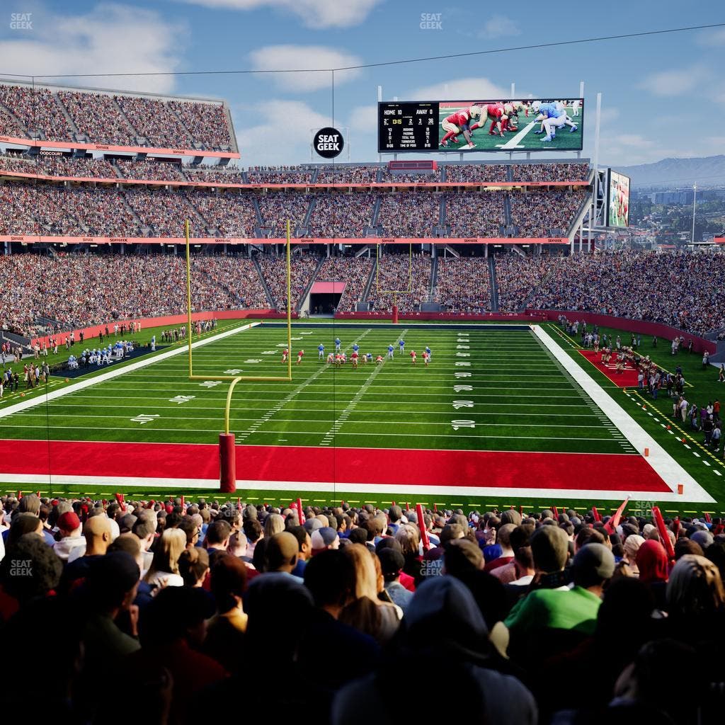 Levi's Stadium - Section 102 Seat View
