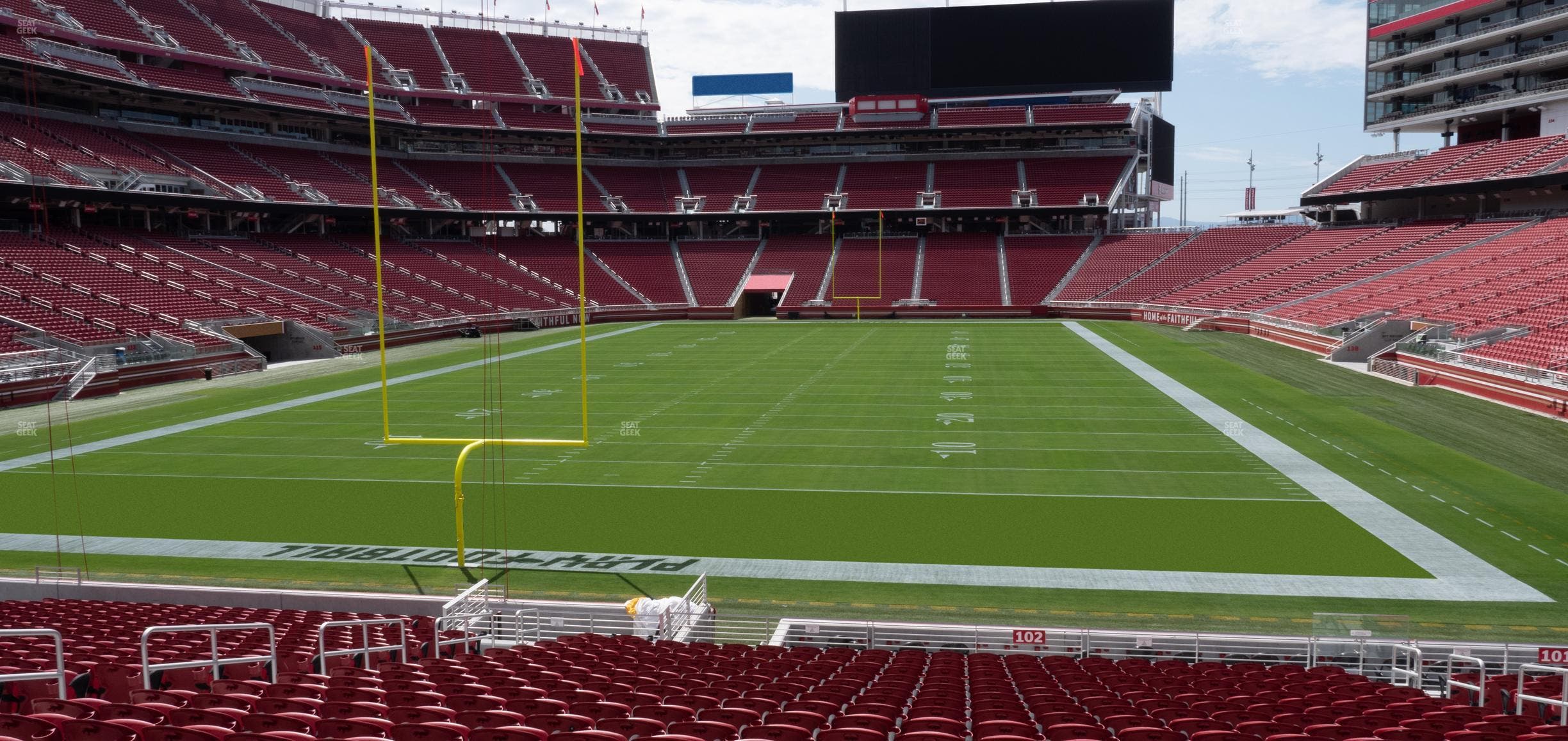 Levi's Stadium - Section 102 Seat View