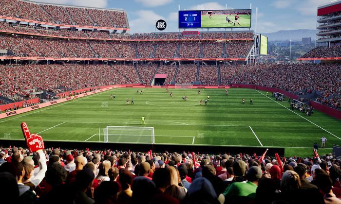 Levi's Stadium - Section 102 Seat View