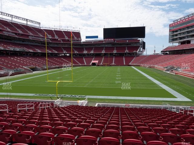 Levi's Stadium - Section 102 Seat View