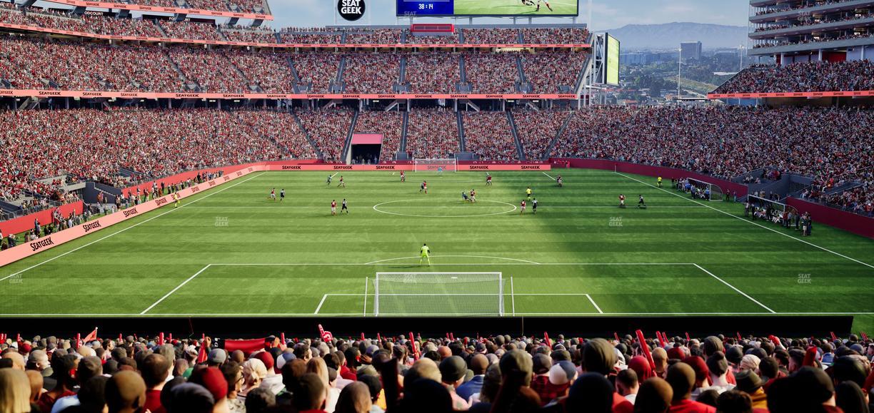 Levi's Stadium - Section 103 Seat View