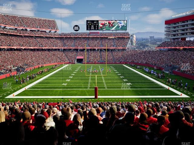Levi's Stadium - Section 103 Seat View Levi's Stadium - Section 103 Seat View