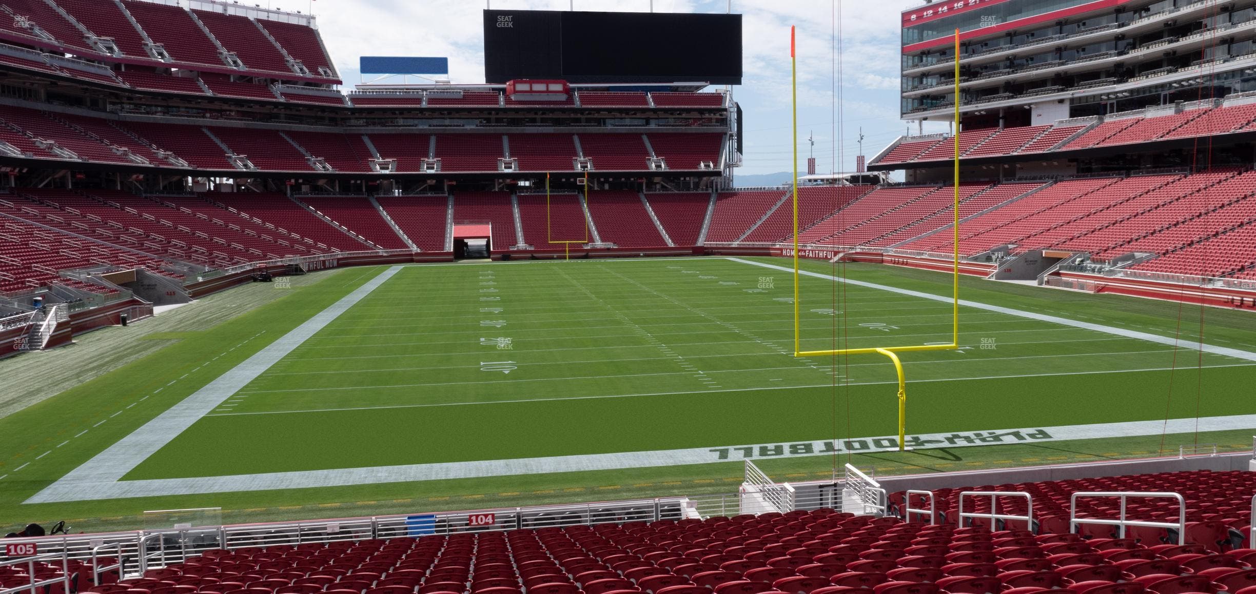 Levi's Stadium - Section 104 Seat View