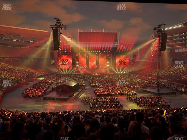 Levi's Stadium - Section 104 Seat View