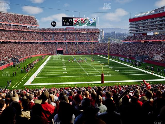 Levi's Stadium - Section 104 Seat View Levi's Stadium - Section 104 Seat View