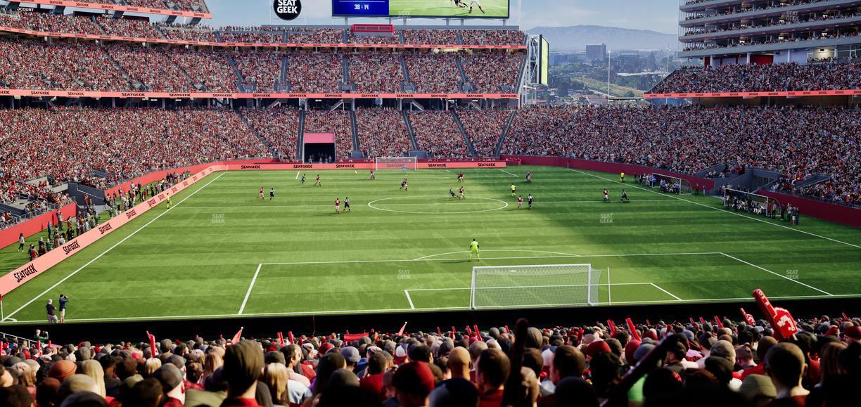 Levi's Stadium - Section 104 Seat View