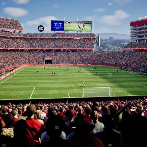 Levi's Stadium - Section 104 Seat View