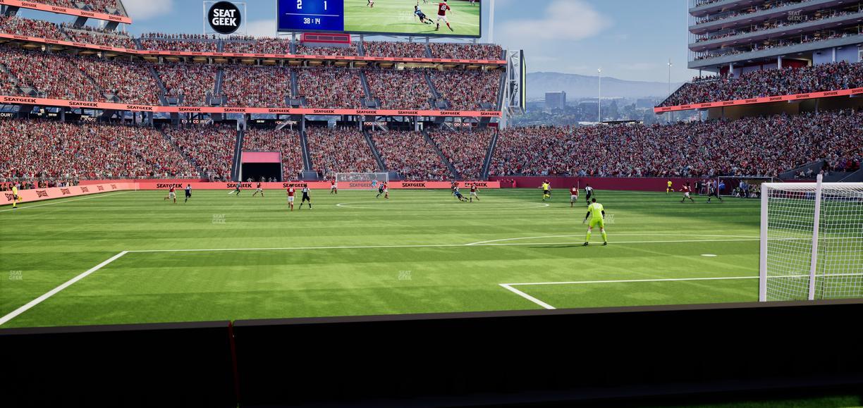 Levi's Stadium - Section 104 Seat View