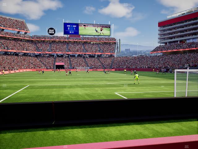 Levi's Stadium - Section 104 Seat View