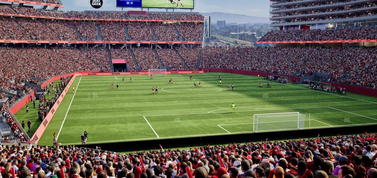 Levi's Stadium - Section 105 Seat View