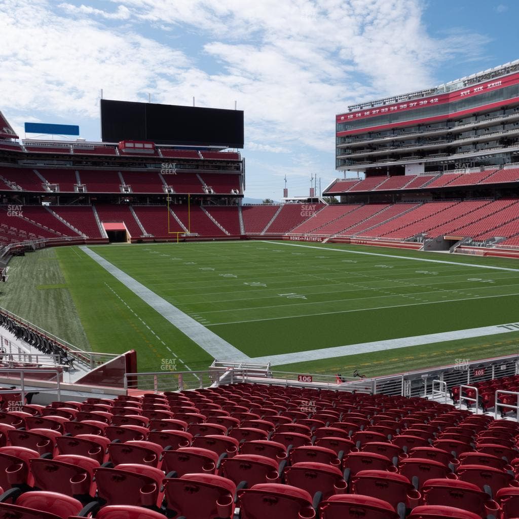 Levi's Stadium - Section 106 Seat View