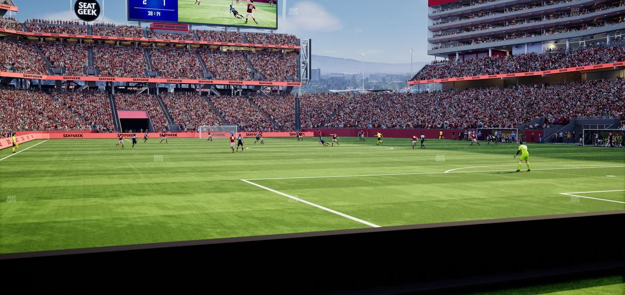 Levi's Stadium - Section 106 Seat View