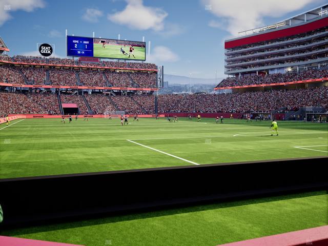 Levi's Stadium - Section 106 Seat View