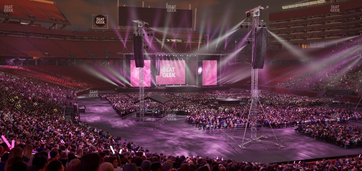 Levi's Stadium - Section 106 Seat View