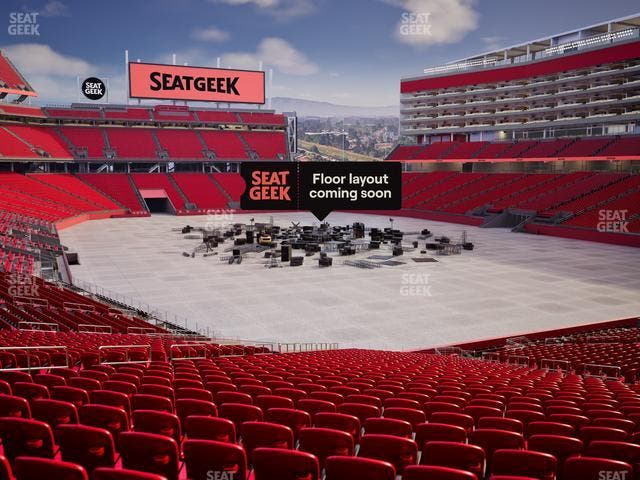 Levi's Stadium - Section 106 Seat View