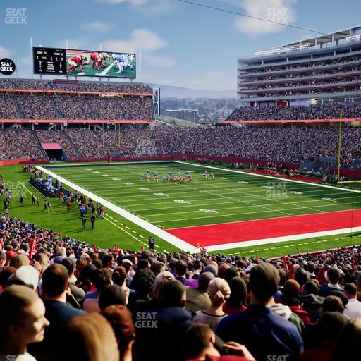 Levi's Stadium - Section 106 Seat View