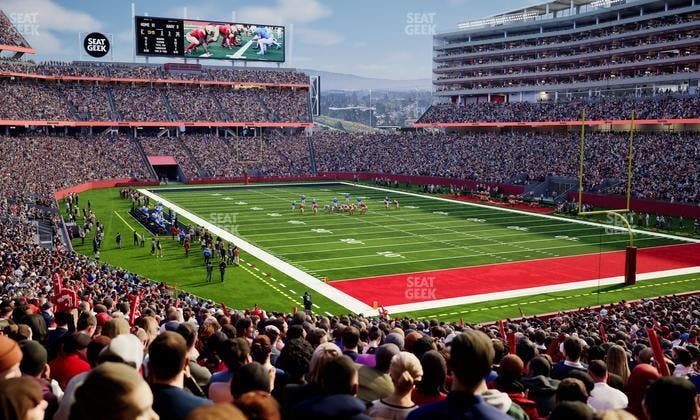 Levi's Stadium - Section 106 Seat View