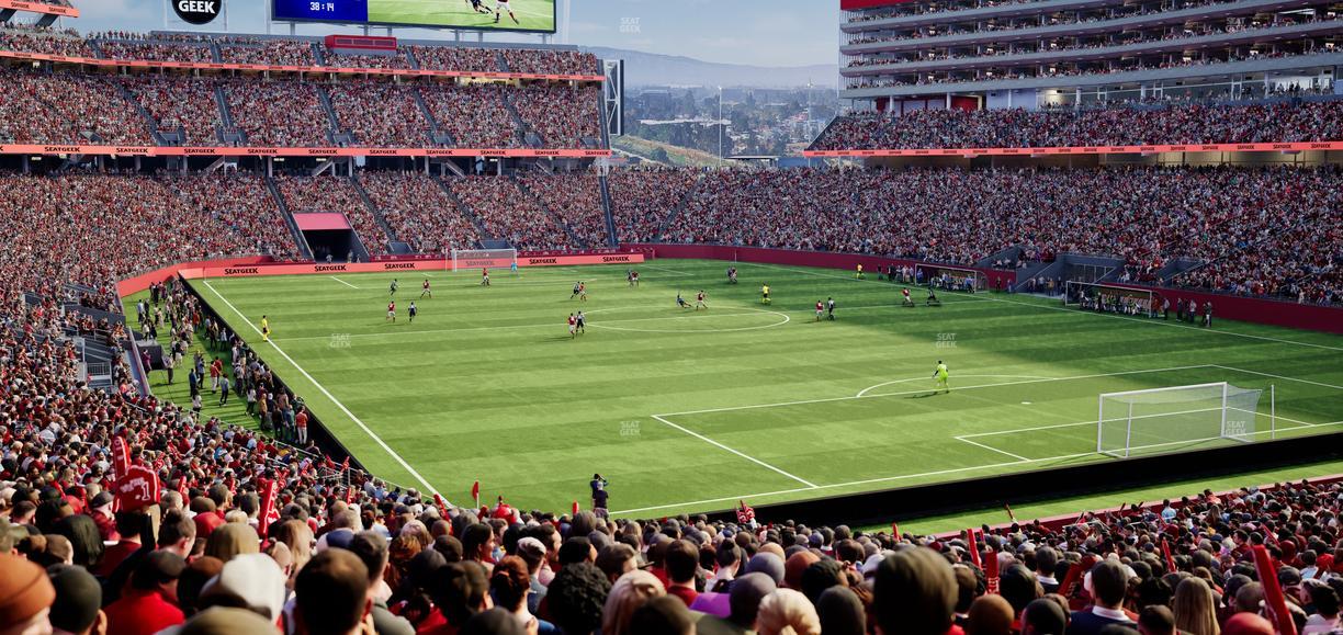 Levi's Stadium - Section 106 Seat View