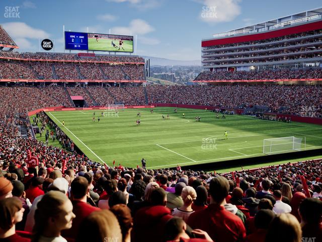 Levi's Stadium - Section 106 Seat View Levi's Stadium - Section 106 Seat View