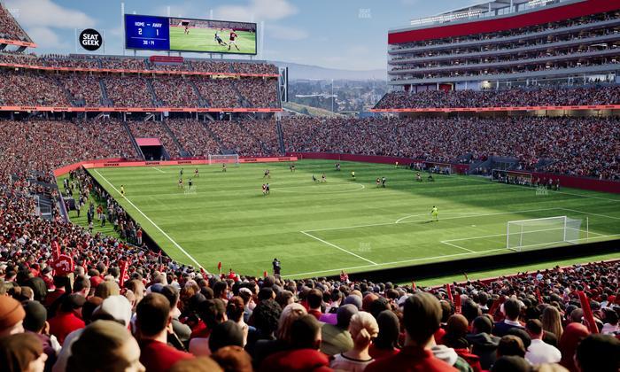 Levi's Stadium - Section 106 Seat View