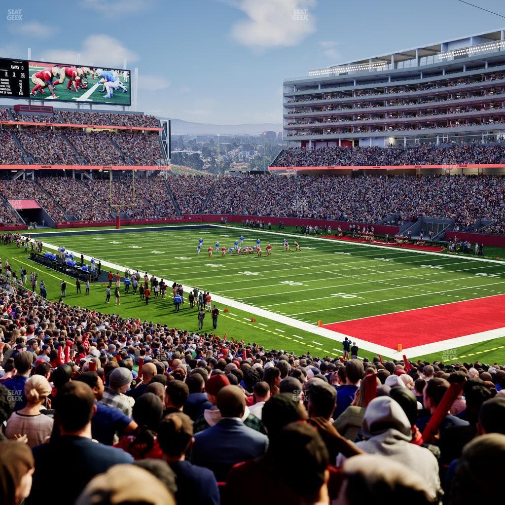 Levi's Stadium - Section 107 Seat View