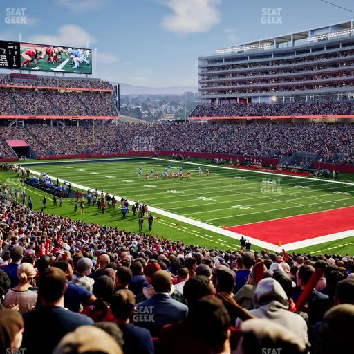 Levi's Stadium - Section 107 Seat View