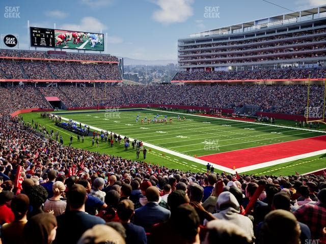 Levi's Stadium - Section 107 Seat View