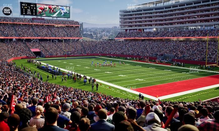 Levi's Stadium - Section 107 Seat View