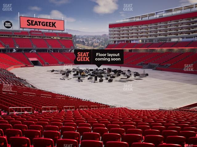 Levi's Stadium - Section 107 Seat View