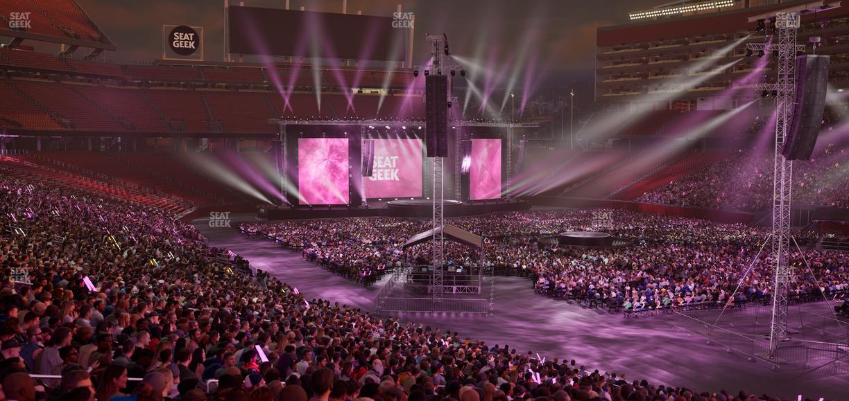 Levi's Stadium - Section 107 Seat View